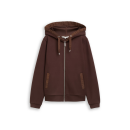 TOM TAILOR WOMAN Sweatjacke java dark brown