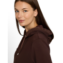 TOM TAILOR WOMAN Sweatjacke java dark brown