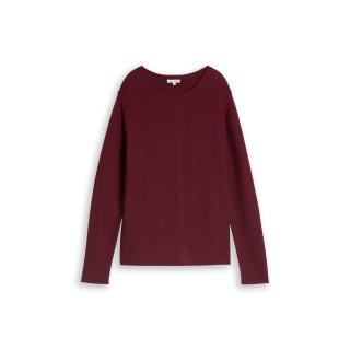 TOM TAILOR WOMEN Pullover preppy plum