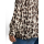 TOM TAILOR PLUS Bluse brown beige leo print