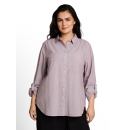 TOM TAILOR PLUS Bluse preppy plum