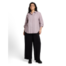 TOM TAILOR PLUS Bluse preppy plum
