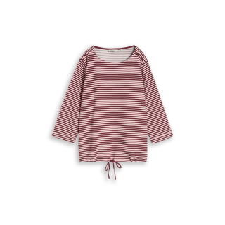 TOM TAILOR PLUS Shirt light pink preppy plum stripe
