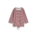 TOM TAILOR PLUS Shirt light pink preppy plum stripe