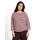 TOM TAILOR PLUS Shirt light pink preppy plum stripe