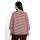 TOM TAILOR PLUS Shirt light pink preppy plum stripe