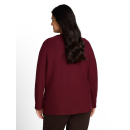 TOM TAILOR PLUS Pullover preppy plum