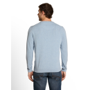 TOM TAILOR MAN Pullover pale blue mel.