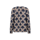 SOYACONCEPT Shirt SC-Halin AOP 1 navy