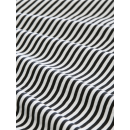 TOM TAILOR DENIM Shirt black white stripe