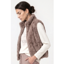 MONARI Weste taupe