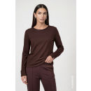 MONARI Shirt black coffee