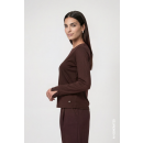 MONARI Shirt black coffee