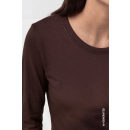 MONARI Shirt black coffee