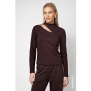 MONARI Sweatshirt black coffee