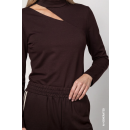 MONARI Sweatshirt black coffee