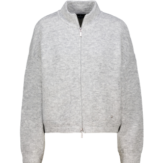 MONARI Strickjacke light grey mel.