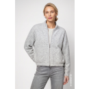 MONARI Strickjacke light grey mel.