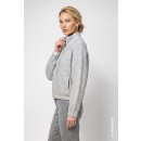 MONARI Strickjacke light grey mel.