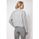 MONARI Strickjacke light grey mel.