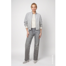 MONARI Strickjacke light grey mel.