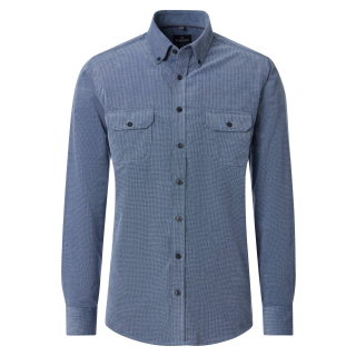 CASAMODA Hemd Overshirt blau