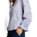 TOM TAILOR WOMEN Bluse blue white flower