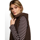 TOM TAILOR WOMEN  Weste java dark brown