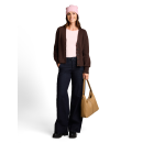 TOM TAILOR WOMEN Strickjacke java dark brown mel.
