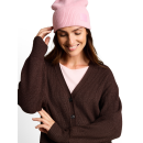 TOM TAILOR WOMEN Strickjacke java dark brown mel.
