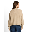TOM TAILOR WOMEN Strickjacke gravel beige mel.