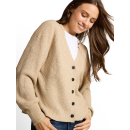 TOM TAILOR WOMEN Strickjacke gravel beige mel.