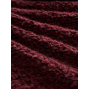 TOM TAILOR WOMEN Strickjacke preppy plum mel.