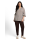 TOM TAILOR PLUS Bluse small brown dot