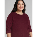 TOM TAILOR PLUS Sweat dark preppy plum