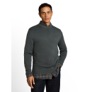 TOM TAILOR MAN Pullover darkest olive mel.