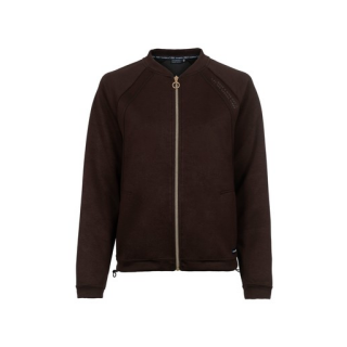 S´QUESTO Sweatjacke espresso glow