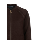 S´QUESTO Sweatjacke espresso glow