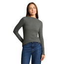 TOM TAILOR Woman Shirt dark olive mel.