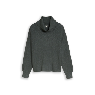 TOM TAILOR WOMEN Pullover dark olive mel.