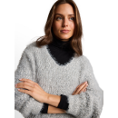 TOM TAILOR WOMEN Pullover light grey