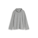 TOM TAILOR PLUS Sweat soft grey mel.
