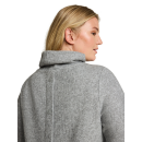 TOM TAILOR PLUS Sweat soft grey mel.