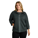 TOM TAILOR PLUS Sweatjacke darkest olive