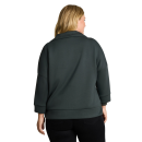 TOM TAILOR PLUS Sweatjacke darkest olive