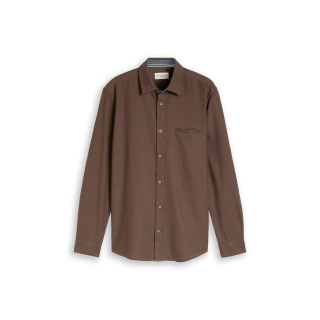 TOM TAILOR MAN Hemd dark brown