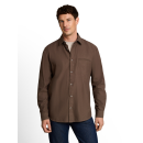 TOM TAILOR MAN Hemd dark brown