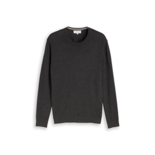 TOM TAILOR MAN Pullover black grey mel.