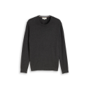TOM TAILOR MAN Pullover black grey mel.