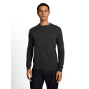 TOM TAILOR MAN Pullover black grey mel.
